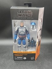 Star Wars The Black Series Mandalorian Fleet Commander 6  Hasbro Action Figure