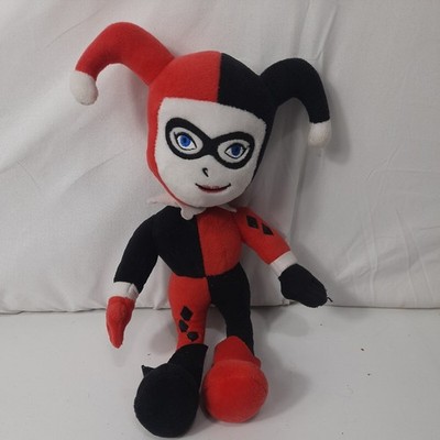 Super DC Friends Plüsch sprechende Harley Quinn Puppe spricht, wenn du ihren Bauch drückst
