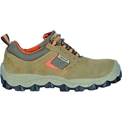 COFRA Sicherheitsschuhe S1 P SRC Beige Orange Größe 40