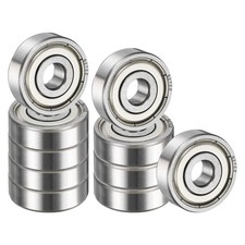 10 Pack 7 x 22 x 7mm 627ZZ Deep Groove Ball Bearings, ABEC5