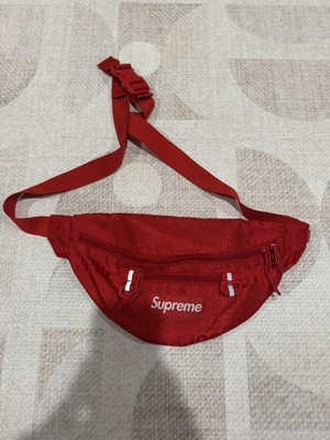 Supreme Waist Bag (SS19) Red, Supreme Fanny Pack, Small Box Logo
