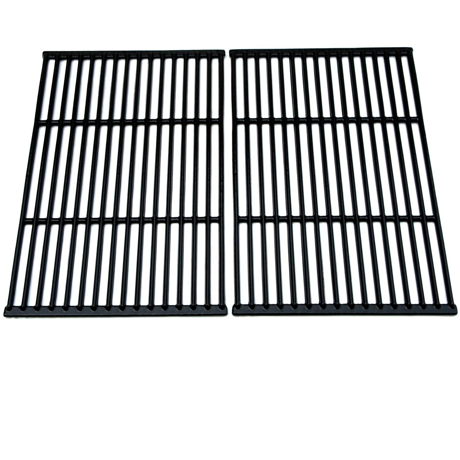 Grill Grates BBQ Grate Grid 19x25 2pcs Porcelain Coated Cast Iron Replacement