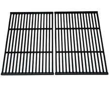 Grill Grates BBQ Grate Grid 19x25 2pcs Porcelain Coated Cast Iron Replacement