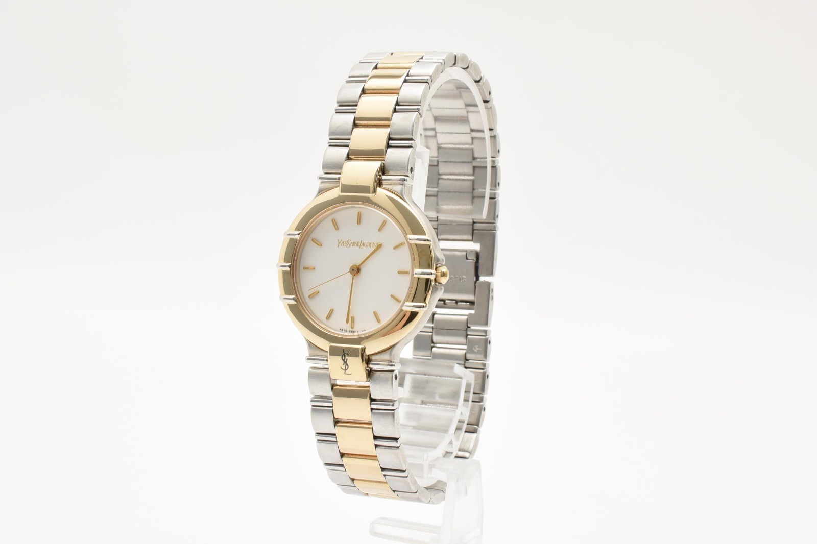 [OTTIME CONDIZIONI Box] Yves Saint Laurent 4630 E63450Y Orologio Uomo Quarzo Tondo 30mm Giappone