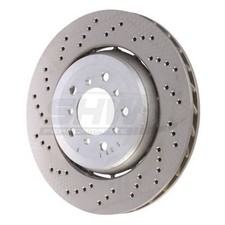 1x SHW Performance Bremsscheibe BFL44451 für BMW 3er E46 Z4 Roadster E85 E86 CSL