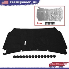 For Ford F150 1997-2003 Low Profile Hood Insulation Pad With Clips Set