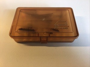 Vintage Plano 3448 Fly Fishing Pocket Box w/ Assorted Flies