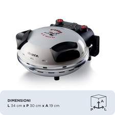 Fornetto Pizza Ariete Forno Elettrico Pietra refrattaria 909 Pizza in 4 minuti