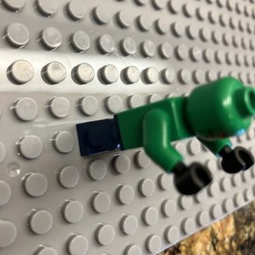 LEGO Batman Killer Croc Minifigure bat008 7780 AUTHENTIC 2006 (Scratched Head)