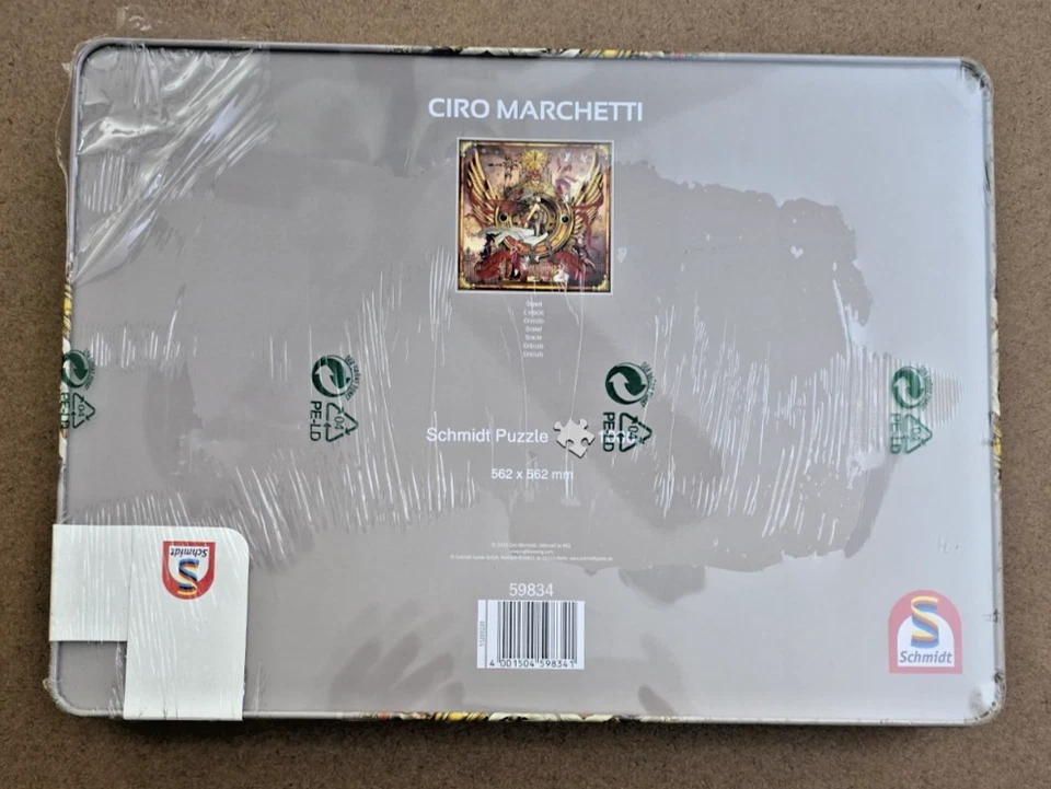 RARE Schmidt Puzzle ORACLE by Ciro Marchetti 1000 Pieces Sealed Tin Box * READ - Image 2 of 4