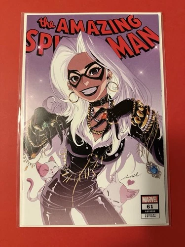 Amazing Spider-man #61 Godtail Variant Ltd To 500 With COA.
