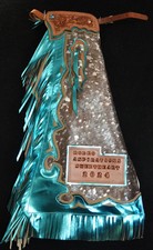 Custom Made Acid Wash Hair on Cowhide Chaps/Rodeo Royalty Chaps/Made In USA