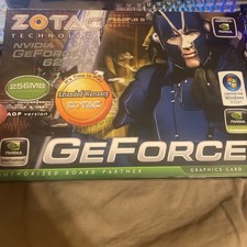NVIDIA GeForce 6200 AGP Graphics Card - 256MB DDR Memory