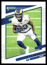 Cam Akers 2021 Donruss #143 Los Angeles Rams AutographDen