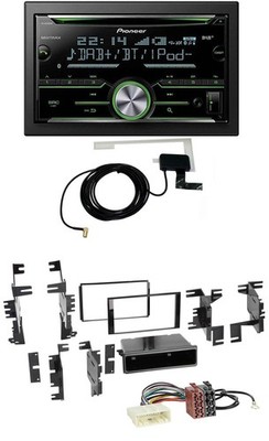 Pioneer CD USB MP3 Bluetooth 2DIN DAB Autoradio für Nissan Cube ab 09 Frontier a