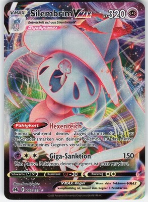 Silembrim VMAX 066 - Zenit der Könige - Pokemon Card NM Deutsch