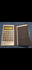 Vintage Texas Instruments TI-1750 Electronic Pocket Calculator w/ Case
