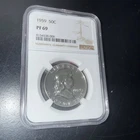 1959 Franklin Half Dollar 50c Proof NGC PF 69 White - RARE! FAST SHIPPING!!