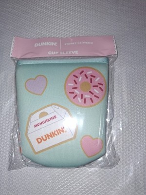 Stoney Clover Lane Dunkin Donuts Teal green  cup sleeve