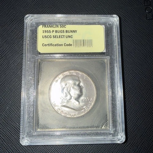 Franklin 50c 1955 P Bugs Bunny USCG Select Unc