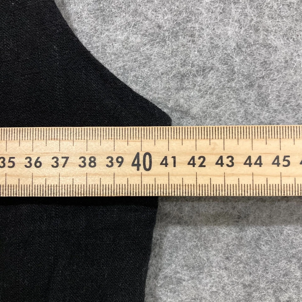 NUEVO Mono Topshop para mujer talla 8 negro sin mangas bolsillos de pierna ancha cuello alto 19120 Foto 4 de 4