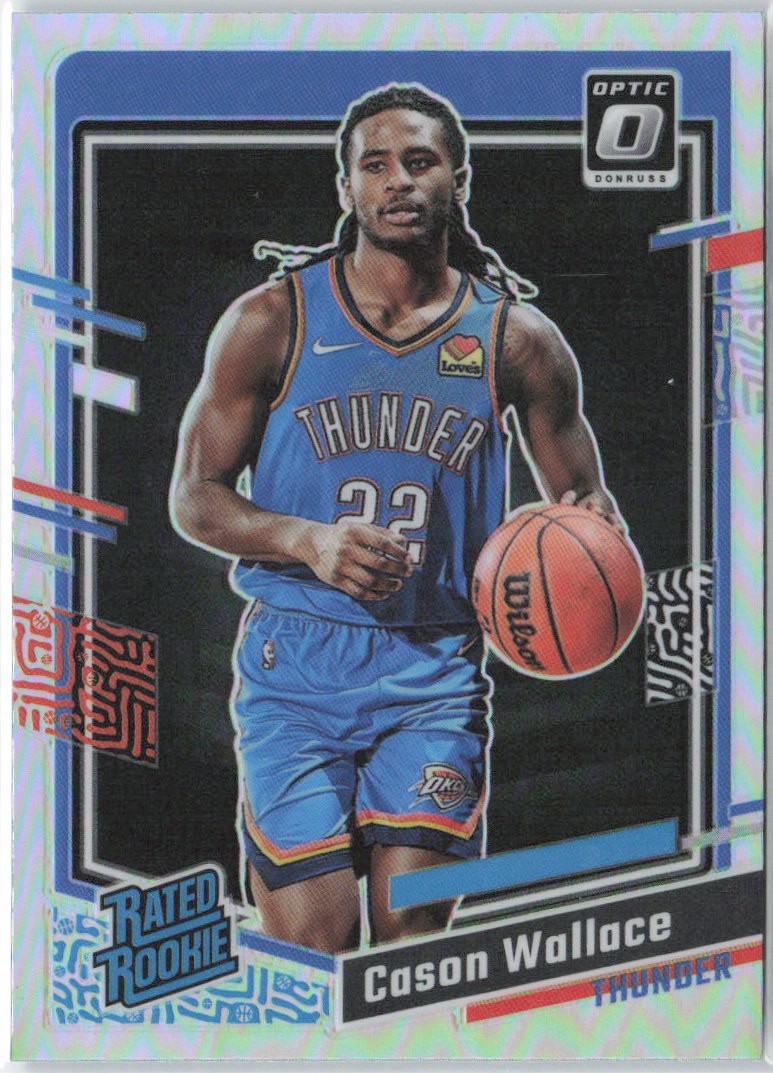 2023-24 Donruss Optic #218 Cason Wallace Holo