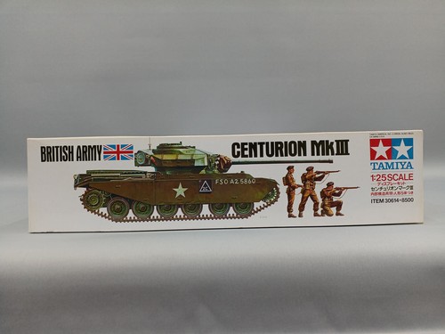 Tamiya 1/25 Centurion Mk III British Tank Model Kit ARTÍCULO 30614 8500 Japón - Imagen 5 de 12