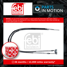 Handbrake Cable fits VAUXHALL CORSA D 1.4 Rear Left or Right 10 to 14 Hand Brake