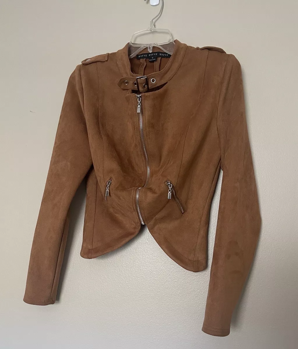 Hyfve store suede coat