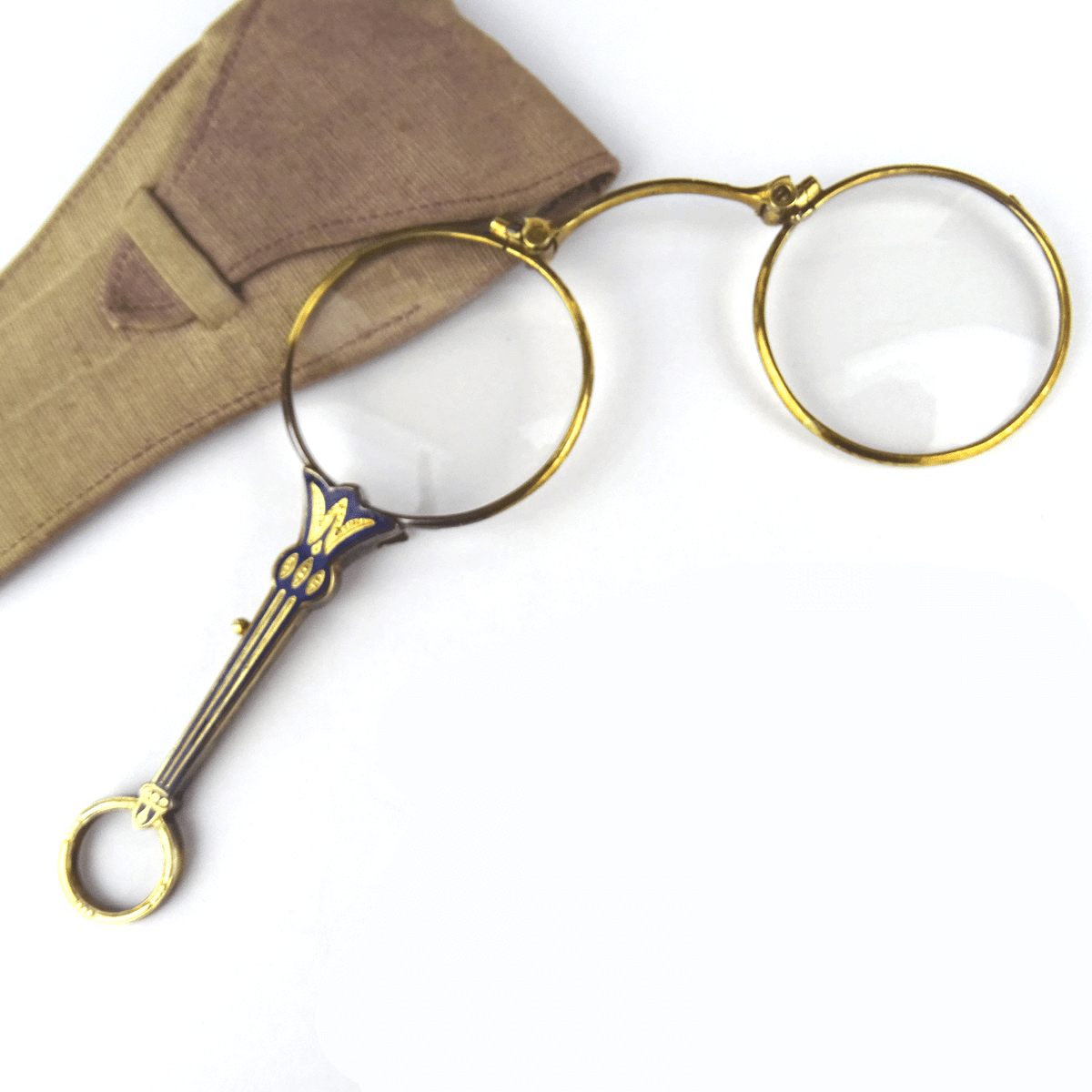 Lorgnette Theaterbrille 3x25 - Metall Fernglas Mit Kette Für Konzerte