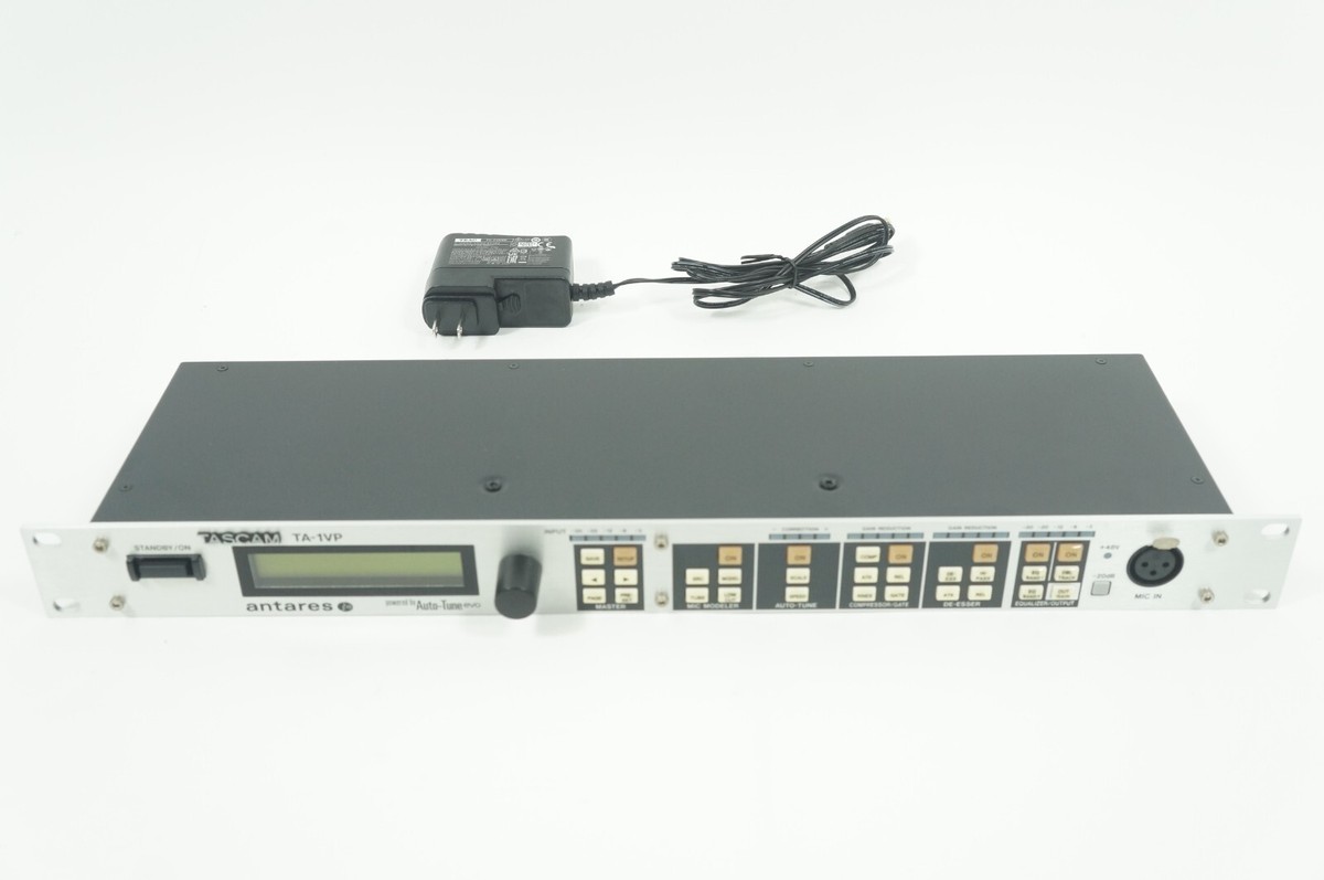 アンプ TASCAM Antares TA-1VP TA-1VP | ANTARES AUTO-TUNE VOCAL PROCESSOR & MIC PREAMP