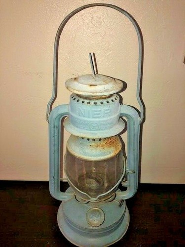 Lanterne Ancienne Feuerhand Nr. 260 – Kérosène, Allemagne, Sans Globe, Rare