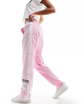 NEW ADIDAS ORIGINALS WOMENS ADIBREAK TREFOIL TRACK PANTS ~SIZE