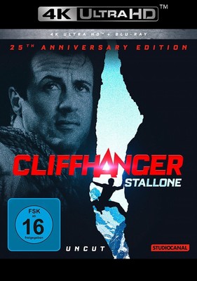 Cliffhanger - Nur die Starken überleben - 25th Edit. / 4K Ultra HD # BLU-RAY-NEU