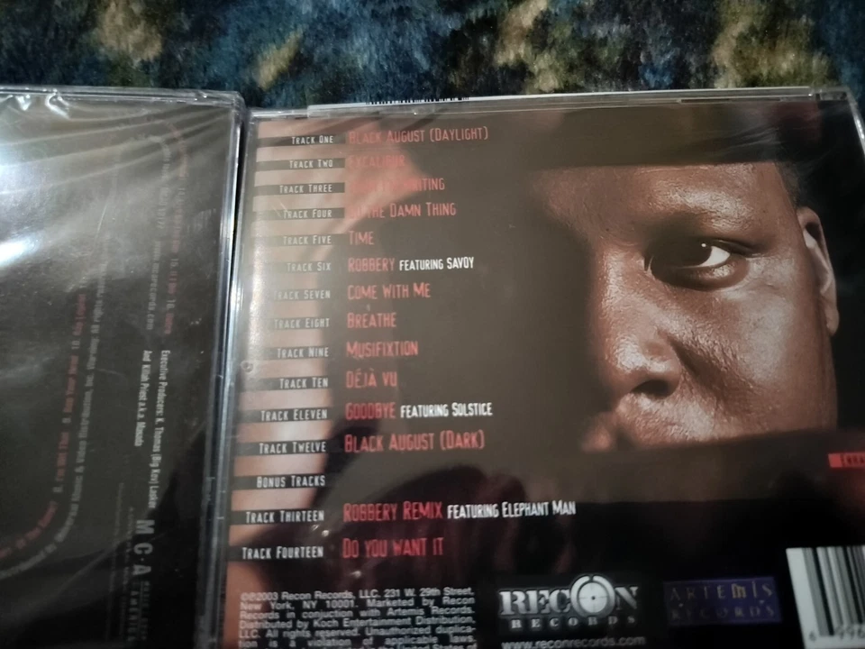 Killah Priest 2 New Cd Lot View From Masada Black August Sunz Of Man Method Man Foto 2 de 4