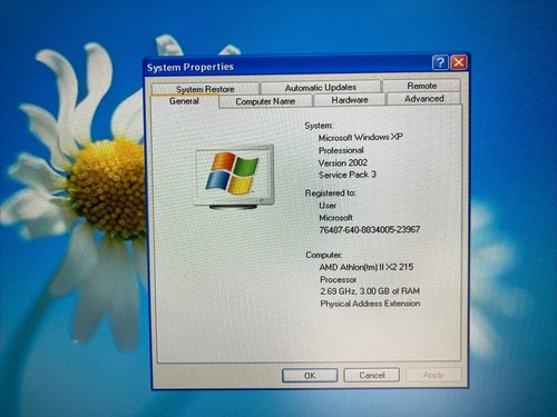 HP Compaq 6005 Pro SFF PC AMD Athlon II CPU / 4GB RAM / 500GB HDD / Windows XP ~ - Picture 8 of 14