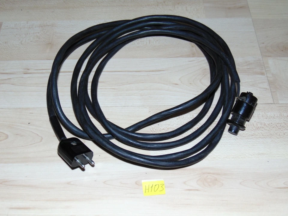 Pentacon Verbindungskabel Anschlusskabel Stromkabel mit Knappe - Bild 2 von 4
