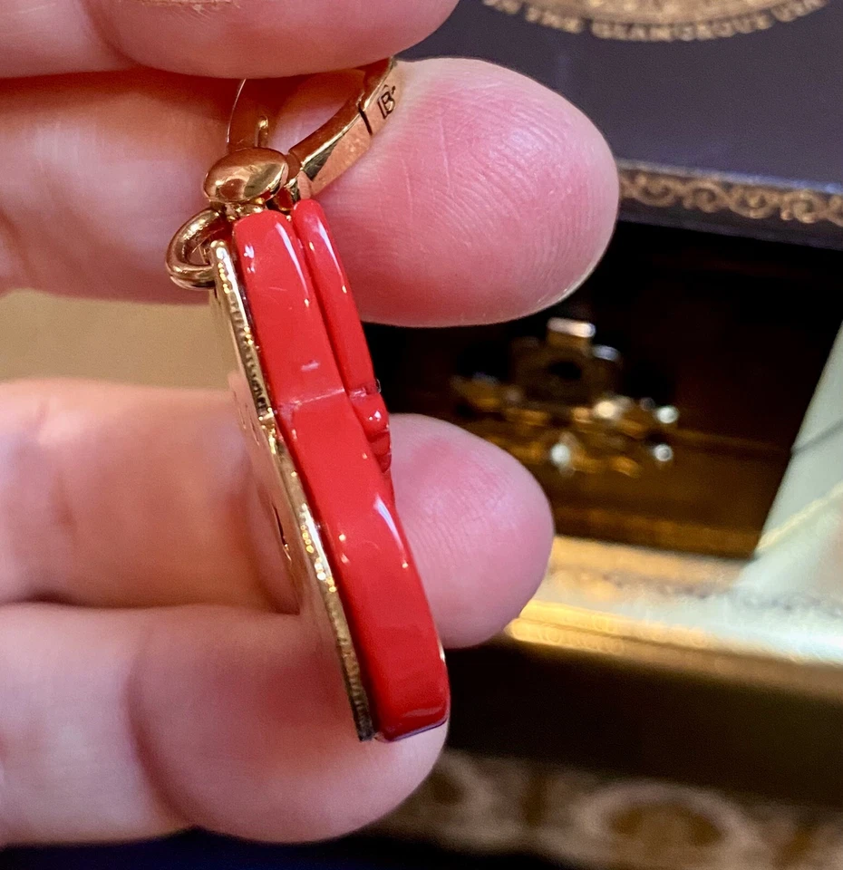 Juicy Couture Raro Raro Raro Zorro Rojo Naranja Zorro 2008 Dije Foto 4 de 4