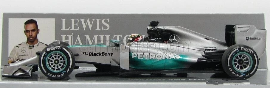 Minichamps 410140044 Mercedes W05 Australian GP 2014 Lewis Hamilton 1/43. - Immagine 2 di 2