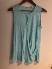 Country Road Top Aqua xs(8-10) Nwot