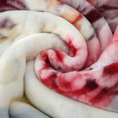 Coperta visone coreano animale floreale 2 strati spessa pesante invernale calda letto king - Foto 147 di 194