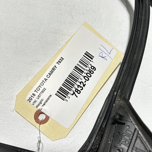 TOYOTA CAMRY 2018-2024 REAR LEFT DRIVER SIDE DOOR WEATHERSTRIP SEAL OEM - Picture 2 of 11