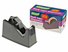 Heavy Duty Desktop Desk Tape Holder Dispenser Small Big Core Roll Office Home UK