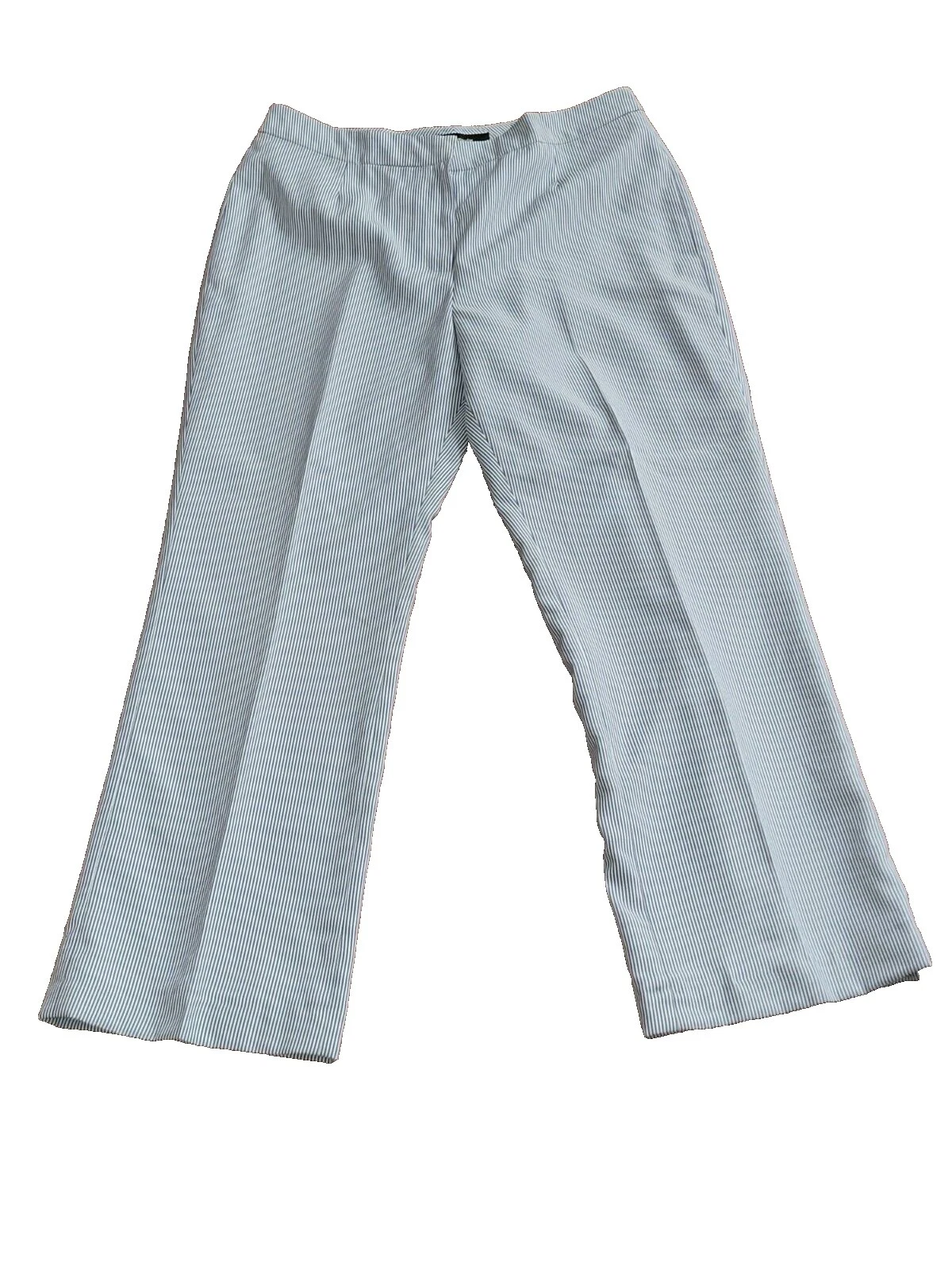 Pantalones de Tamaño Regular Le Suit Blanco para Mujeres