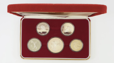 1988 Seoul Olympics Commemorative Coin Set | Bank of Korea | 5