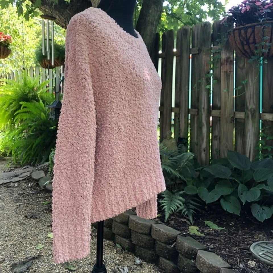 Suéter tejido palomitas rosa polvoriento para mujer Social Standard by Sanctuary talla M Foto 2 de 4