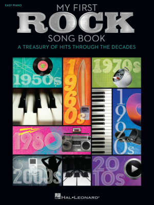 My First Rock Songbook Hits Through The Decades Easy Piano Book NEW!