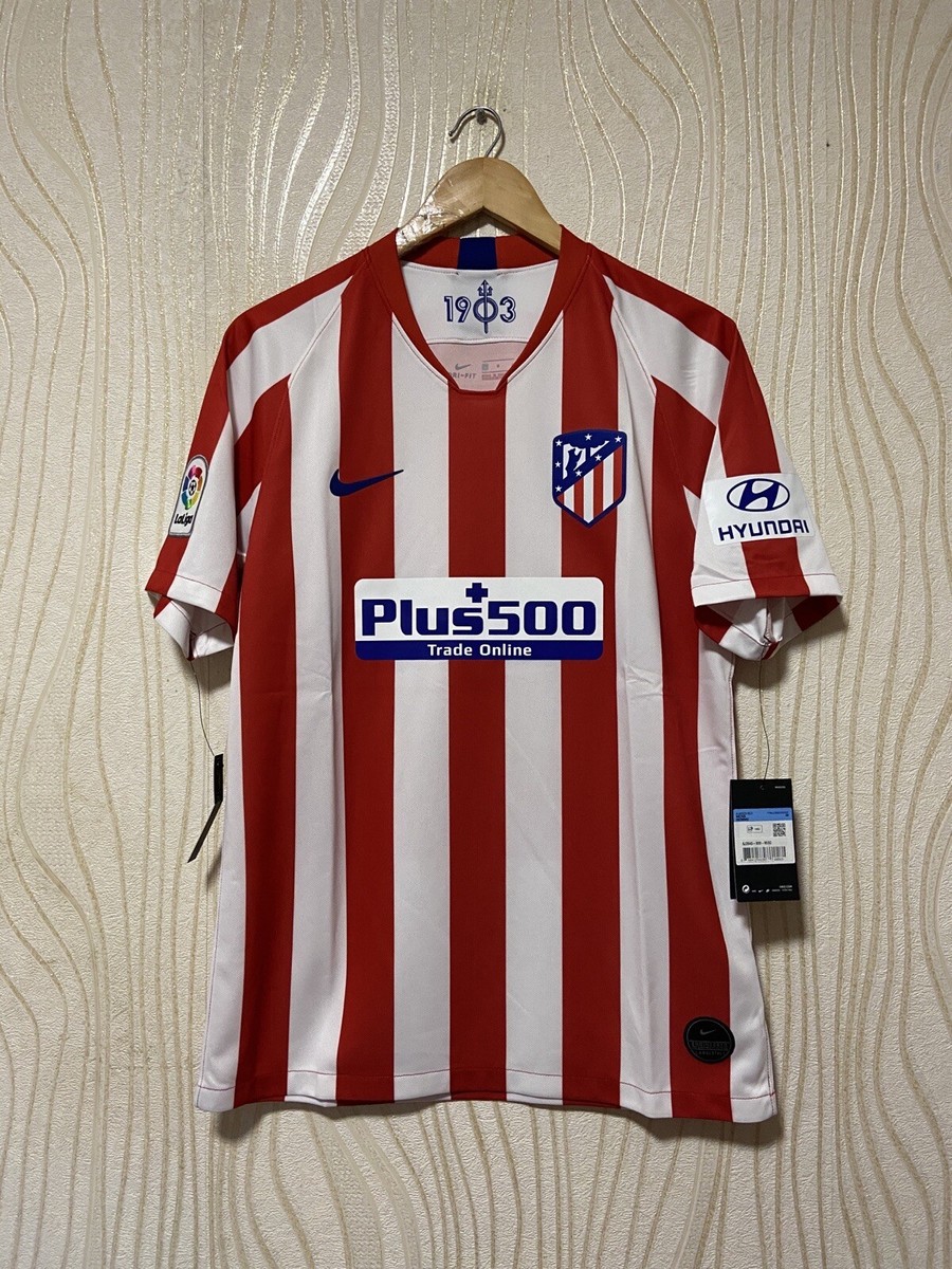 ATLETICO MADRID 2019 2020 HOME FOOTBALL SHIRT SOCCER JERSEY NIKE