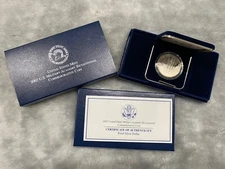 2002-W United States Military Academy Proof Commemorative 90% Silver Dollar OGP