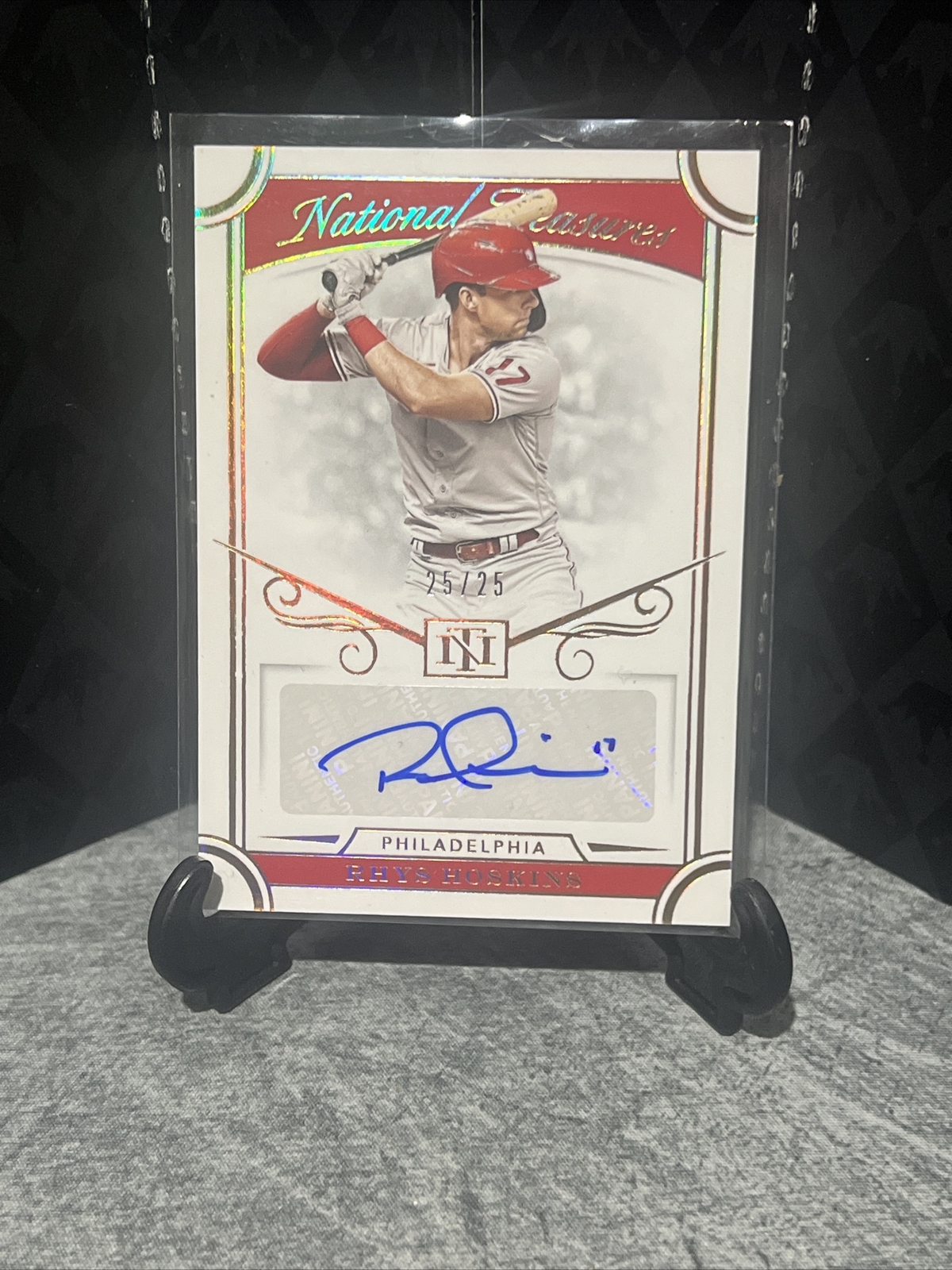 2021 Panini National Treasures Rhys Hoskins Auto /25 Phillies MLB eBay